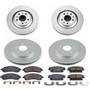 PowerStop CRK2875 - Power Stop 06-07 Cadillac CTS Front & Rear Z17 Evolution Geomet Coated Brake Kit