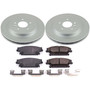PowerStop CRK2958 - Power Stop 06-07 Cadillac CTS Rear Z17 Evolution Geomet Coated Brake Kit