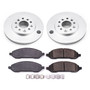 PowerStop CRK3051 - Power Stop 04-07 Ford Freestar Front Z17 Evolution Geomet Coated Brake Kit