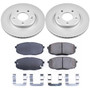 PowerStop CRK5366 - Power Stop 09-12 Hyundai Elantra Front Z17 Evolution Geomet Coated Brake Kit