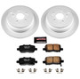 PowerStop CRK5502 - Power Stop 02-04 Honda Odyssey Rear Z17 Evolution Geomet Coated Brake Kit