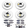 PowerStop CRK6291 - Power Stop 12-18 Fiat 500 Front & Rear Z23 Evolution Sport Coated Brake Kit