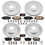 PowerStop CRK6327 - Power Stop 13-15 Acura ILX Front & Rear Z17 Evolution Geomet Coated Brake Kit