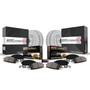 PowerStop CRK6885 - Power Stop 12-18 Mercedes-Benz CLS550 Front and Rear Z23 Coated Brake Kit