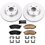 PowerStop CRK6961 - Power Stop 13-18 Nissan Sentra Front Z17 Evolution Geomet Coated Brake Kit