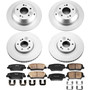 PowerStop CRK7063 - Power Stop 15-19 Kia Sorento Front & Rear Z17 Evolution Geomet Coated Brake Kit