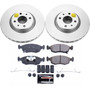 PowerStop CRK7168 - Power Stop 13-18 Fiat 500 Front Z23 Evolution Sport Coated Brake Kit