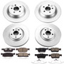 PowerStop CRK7419 - Power Stop 17-18 Lincoln Continental Front & Rear Z17 Evolution Geomet Coated Brake Kit