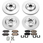 PowerStop CRK7511 - Power Stop 17-19 Hyundai Sonata Front & Rear Z17 Evolution Geomet Coated Brake Kit