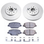 PowerStop CRK7661 - Power Stop 16-18 Buick Envision Front Z17 Evolution Geomet Coated Brake Kit