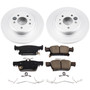 PowerStop CRK7716 - Power Stop 16-18 Buick Envision Rear Z17 Evolution Geomet Coated Brake Kit