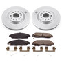 PowerStop CRK7883 - Power Stop 17-18 Cadillac XT5 Front Z17 Evolution Geomet Coated Brake Kit