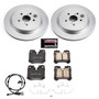 PowerStop CRK8378 - Power Stop 18-19 Lexus LS500 Rear Z17 Evolution Geomet Coated Brake Kit