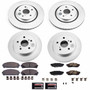 PowerStop CRK8633 - Power Stop 20-21 Toyota Avalon Front & Rear Z17 Evolution Geomet Coated Brake Kit