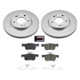 PowerStop CRK8921 - Power Stop 20-22 Kia Soul Front Z17 Evolution Coated Brake Kit