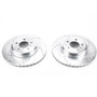 PowerStop EBR1416XPR - Power Stop 16-18 BMW 320i xDrive Rear Evolution Drilled & Slotted Rotors - Pair