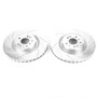 PowerStop EBR1463XPR - Power Stop 13-16 Mercedes-Benz GL350 Front Evolution Drilled & Slotted Rotors - Pair