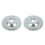 PowerStop EBR1681XPR - Power Stop 19-20 Mercedes-Benz CLS450 Rear Evolution Drilled & Slotted Rotors - Pair