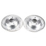 PowerStop EBR491XPR - Power Stop 96-97 Mercedes-Benz C36 AMG Rear Evolution Drilled & Slotted Rotors - Pair