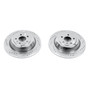 PowerStop EBR677XPR - Power Stop 07-09 Mercedes-Benz ML320 Rear Evolution Drilled & Slotted Rotors - Pair