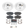 PowerStop ESK7178 - Power Stop 13-16 Mercedes-Benz GL350 Rear Euro-Stop Brake Kit