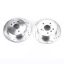 PowerStop JBR1145XPR - Power Stop 07-12 Lexus ES350 Rear Evolution Drilled & Slotted Rotors - Pair