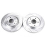 PowerStop JBR1196XPR - Power Stop 07-13 Nissan Altima Front Evolution Drilled & Slotted Rotors - Pair
