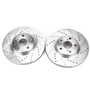 PowerStop JBR1311XPR - Power Stop 09-10 Pontiac Vibe Front Evolution Drilled & Slotted Rotors - Pair