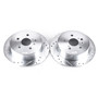 PowerStop JBR1372XPR - Power Stop 04-10 Toyota Sienna Rear Evolution Drilled & Slotted Rotors - Pair