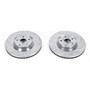 PowerStop JBR1392XPR - Power Stop 09-10 Lexus GS350 Front Evolution Drilled & Slotted Rotors - Pair