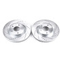 PowerStop JBR1538XPR - Power Stop 11-17 Nissan Juke Front Evolution Drilled & Slotted Rotors - Pair