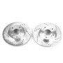 PowerStop JBR1551XPR - Power Stop 13-14 Acura ILX Front Evolution Drilled & Slotted Rotors - Pair