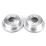 PowerStop JBR736XPR - Power Stop 98-07 Lexus LX470 Rear Evolution Drilled & Slotted Rotors - Pair