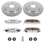 PowerStop K1425-26 - Power Stop 03-07 Cadillac CTS Rear Z26 Street Warrior Brake Kit