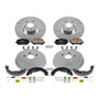 PowerStop K15200DK - Power Stop 04-08 Toyota Corolla Front & Rear Z23 Evolution Sport Brake Kit