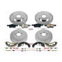 PowerStop K15257DK - Power Stop 10-12 Ford Escape Front & Rear Z23 Evolution Sport Brake Kit