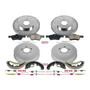 PowerStop K15258DK - Power Stop 10-12 Ford Escape Front & Rear Z23 Evolution Sport Brake Kit