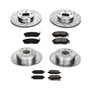 PowerStop K2283 - Power Stop 02-06 Nissan Altima Front & Rear Z23 Evolution Sport Brake Kit