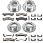 PowerStop K5338-36 - Power Stop 01-06 Chevrolet Silverado 3500 Front & Rear Z36 Truck & Tow Brake Kit