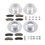 PowerStop K5575 - Power Stop 10-11 Ford F-350 Super Duty Front & Rear Z23 Evolution Brake Kit