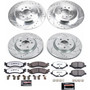 PowerStop K5582-36 - Power Stop 11-12 Ford Taurus Front & Rear Z36 Truck & Tow Brake Kit