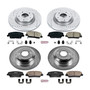 PowerStop K6170 - Power Stop 10-16 Hyundai Genesis Coupe Front & Rear Z23 Evolution Sport Brake Kit