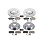 PowerStop K6511 - Power Stop 12-16 Kia Sportage Front & Rear Z23 Evolution Sport Brake Kit