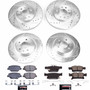 PowerStop K7556 - Power Stop 16-18 Buick Envision Front & Rear Z23 Evolution Sport Brake Kit