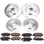 PowerStop K8010 - Power Stop 17-18 Kia Sportage Front & Rear Z23 Evolution Sport Brake Kit