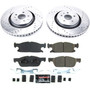 PowerStop K8321 - Power Stop 2019 Ford Edge Front Z23 Evolution Sport Brake Kit