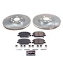 PowerStop K8740 - Power Stop 2021 Buick Envision Front Z23 Evolution Brake Kit