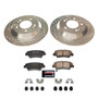 PowerStop K8923 - Power Stop 20-21 Kia Soul Rear Z23 Evolution Brake Kit