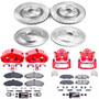 PowerStop KC1418B - Power Stop 05-13 Chevrolet Corvette Front & Rear Z23 Evolution Sport Brake Kit w/Calipers