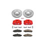 PowerStop KC5158 - Power Stop 05-13 Chevrolet Corvette Front Z23 Evolution Sport Brake Kit w/Calipers